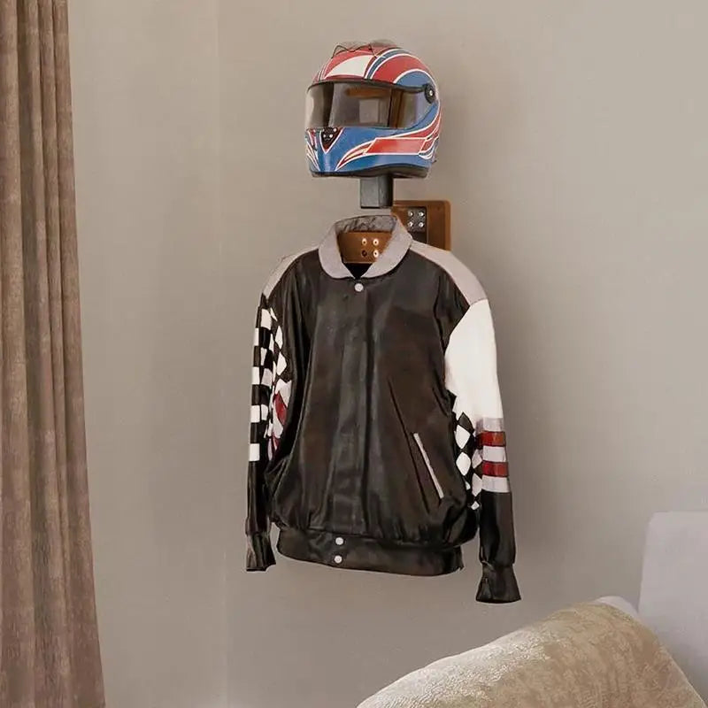 Motorcycle Headgear Holder Wall Mount - Gibgas