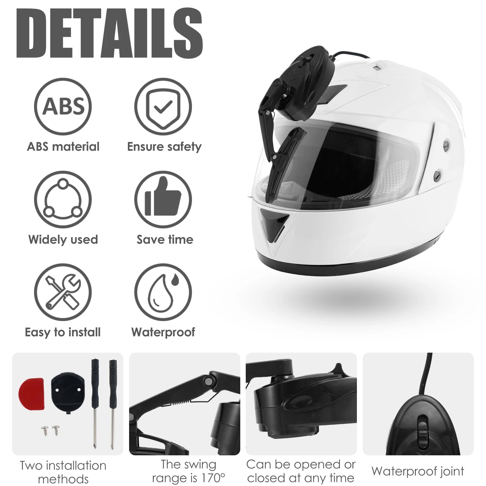 Motorcycle Helmet Wiper - Gibgas