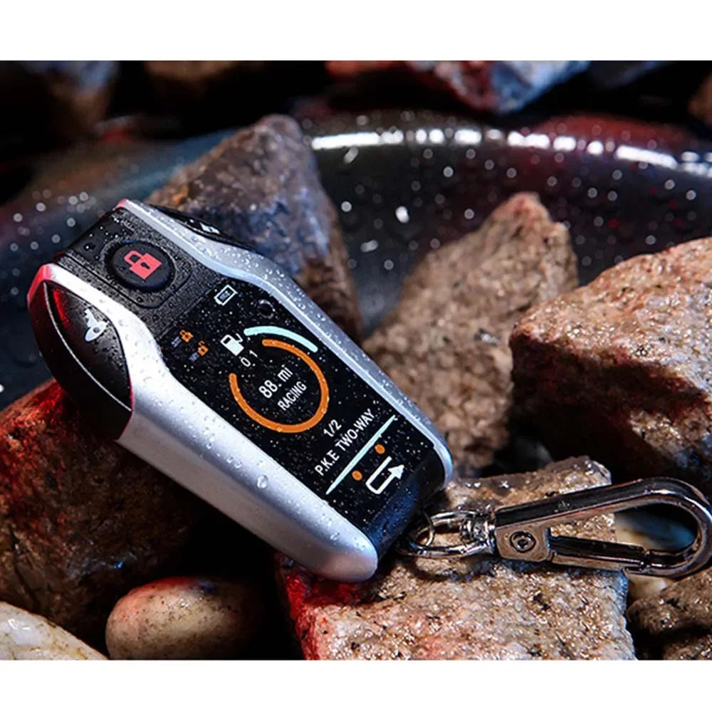 Motorcycle Anti-theft Security Alarm System - Gibgas