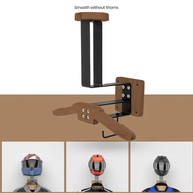 Motorcycle Headgear Holder Wall Mount - Gibgas